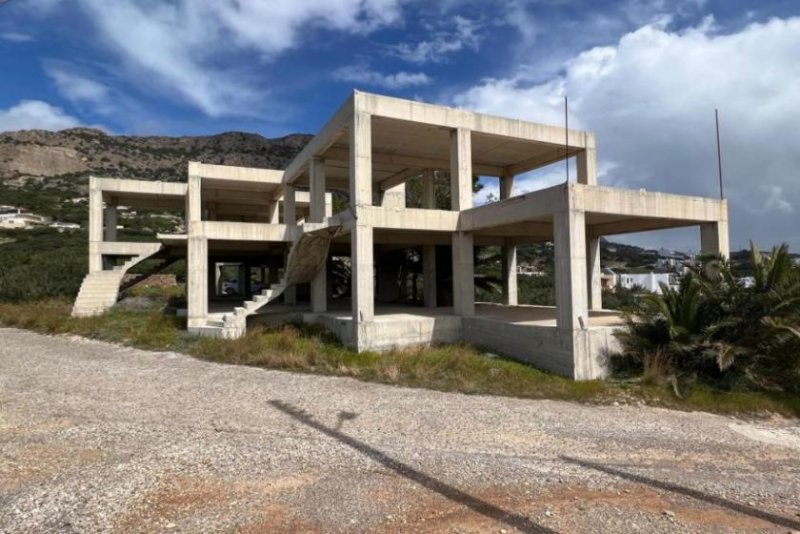 Ierapetra Betonskelett im Dorf am Meer, in der Nähe von Ierapetra Haus kaufen